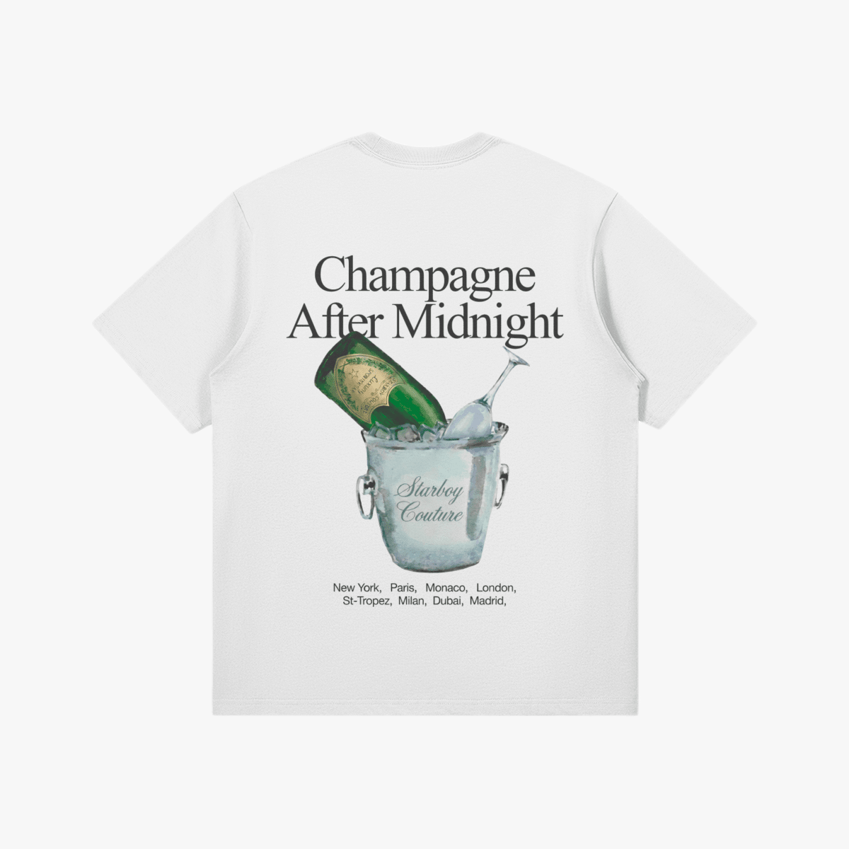 Champagne After Midnight T-Shirt - Starboy Couturetshirt
