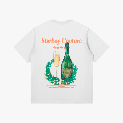 Champagne & House T-Shirt - Starboy Couturetshirt