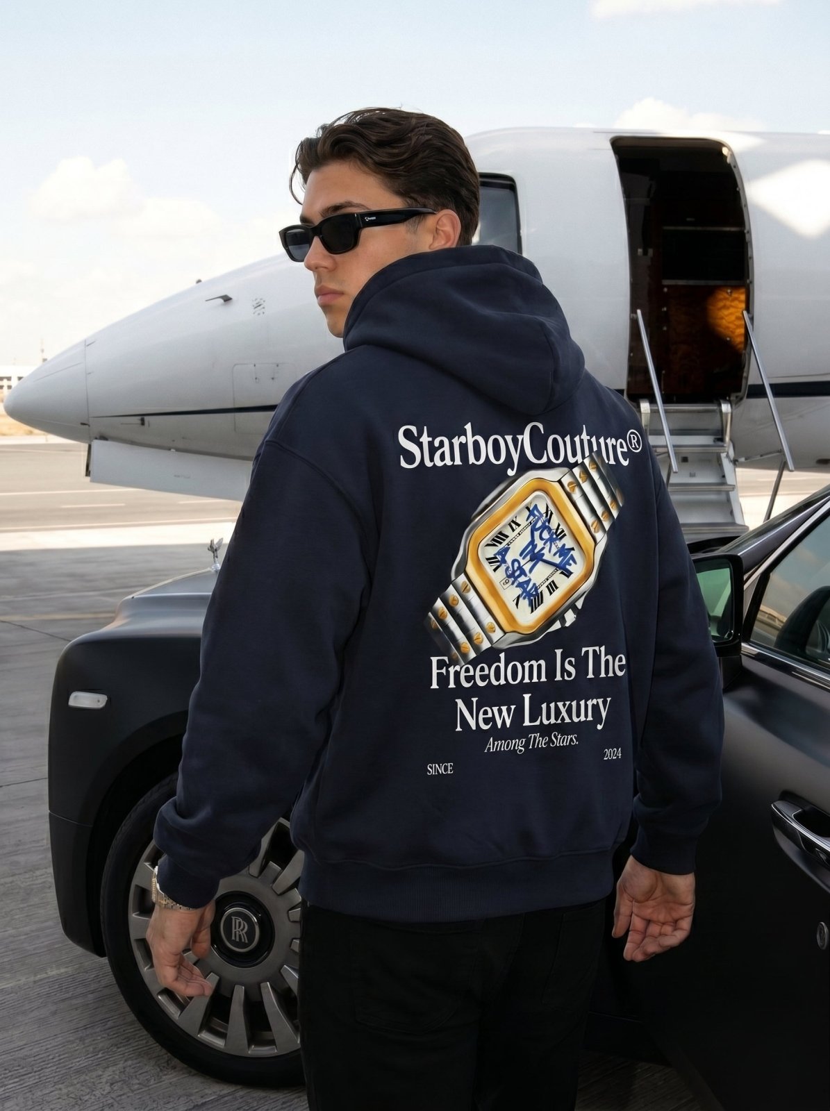 Time is Luxury Hoodie - Starboy CoutureHoodie